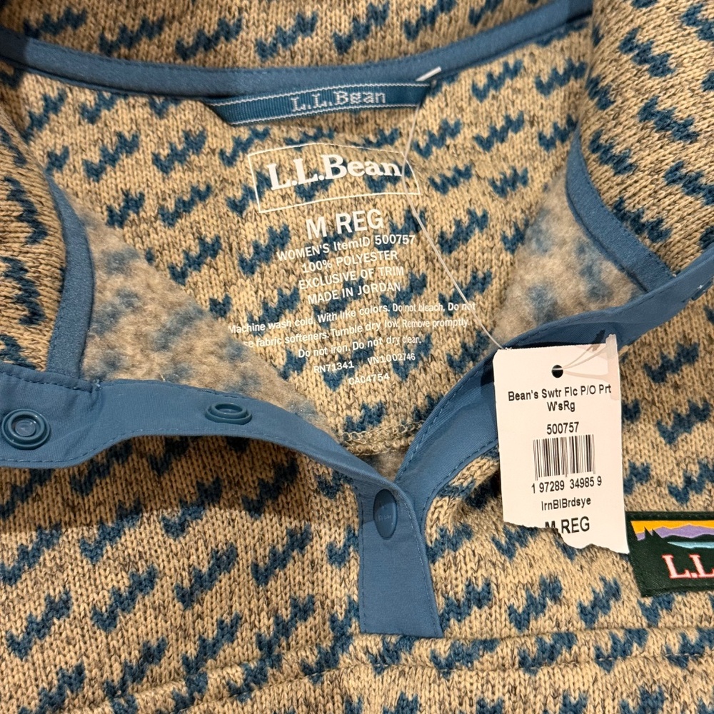 LLBean Pullover NWT - image 2